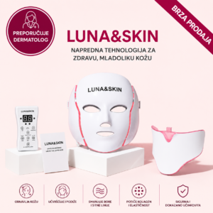 Luna Skin RegenMask™ – Napredna LED i mikrostrujna njega lica kod kuće